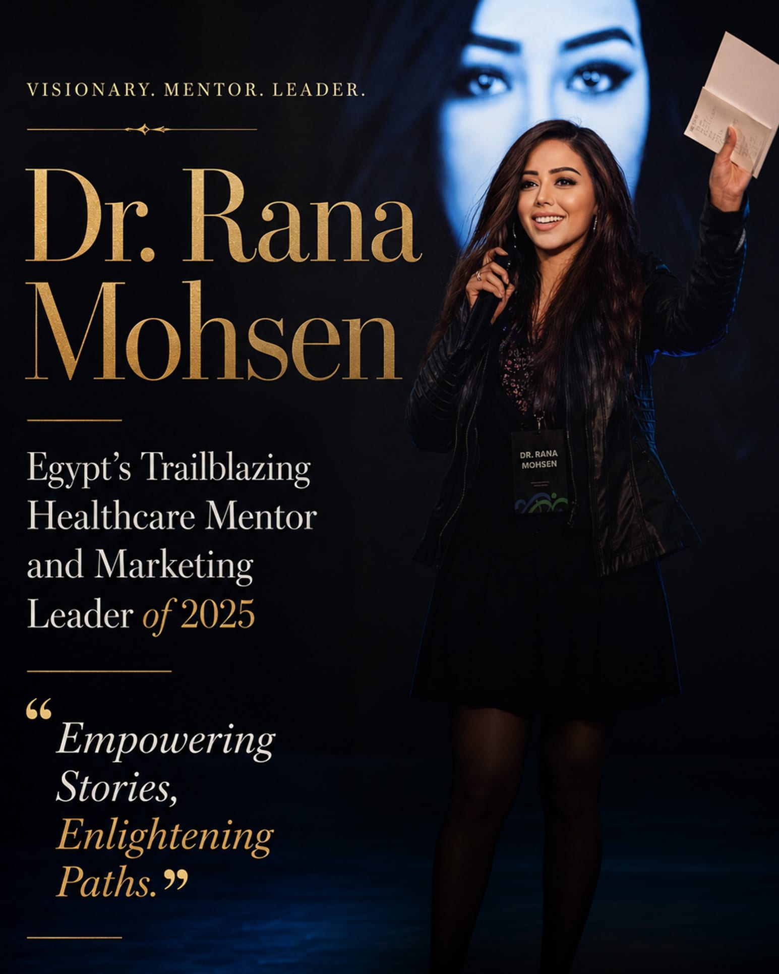 Dr. Rana Mohsen – Egypt's Trailblazing Healthcare Mentor and Marketing Leader 2025, The Arab Leaders