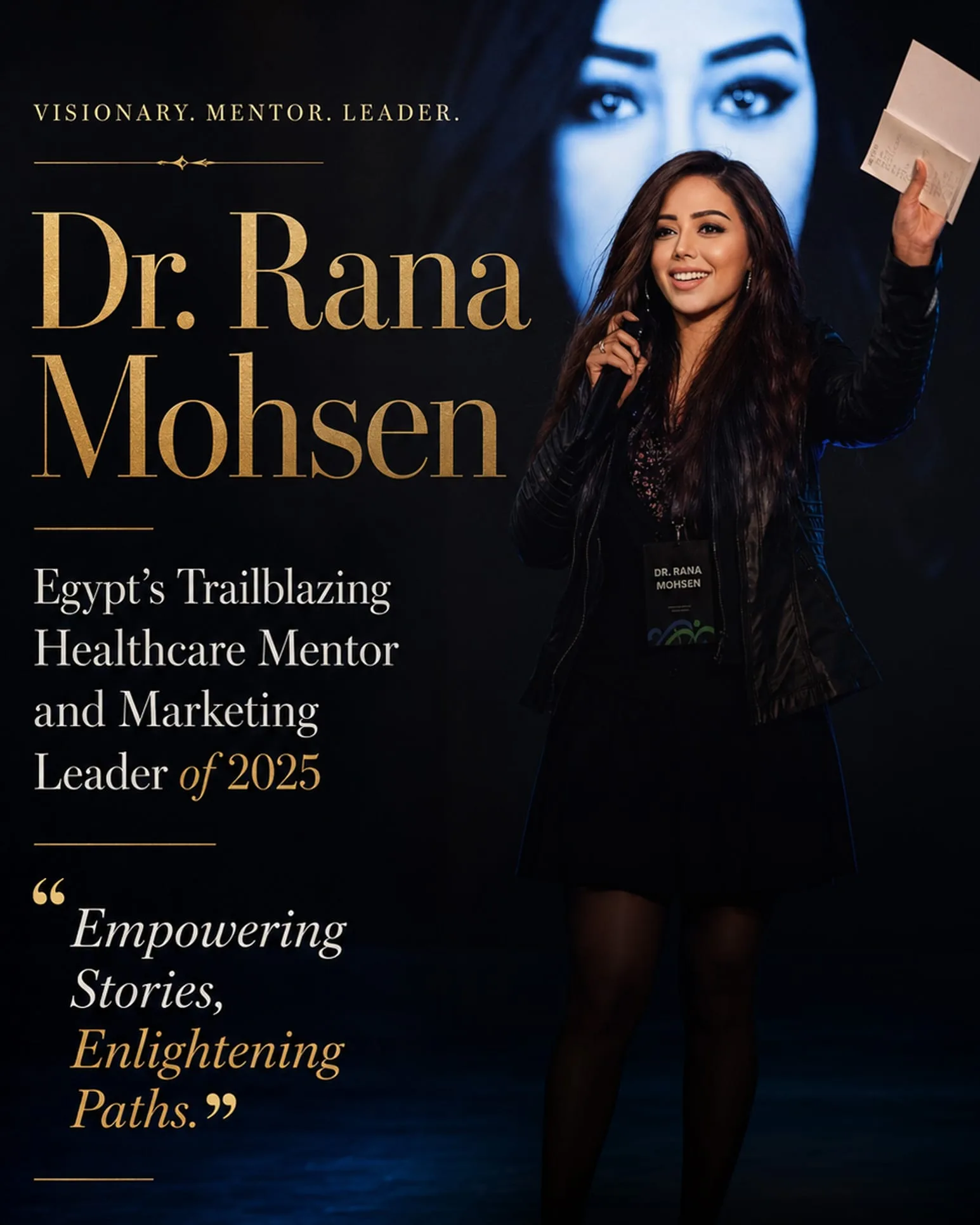 Dr. Rana Mohsen – Egypt's Trailblazing Healthcare Mentor and Marketing Leader 2025, The Arab Leaders